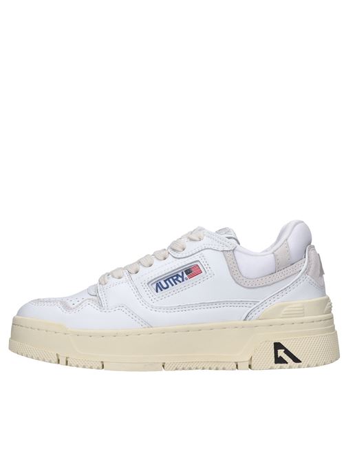 Sneakers in pelle e tessuto AUTRY | ROLW MM15BIANCO